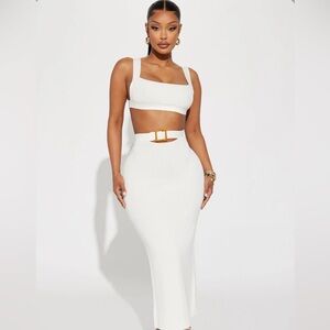 Leaving Now Skirt Set